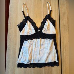 Silk lace camisole. S